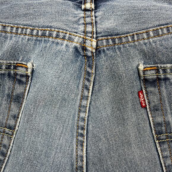 Levi's 505 Dad Jean Shorts Men's 36" (36x10) Cutoffs Grunge Jorts Retro Denim - Picture 6 of 15